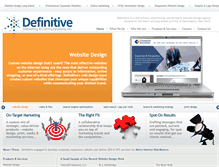 Tablet Screenshot of definitivengagement.com